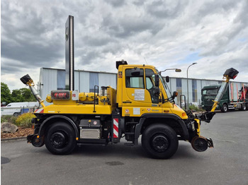 Vrachtwagen Mercedes-Benz Unimog U400 4x4 Zweiwege ZAGRO 800t/52 Achsen: afbeelding 5