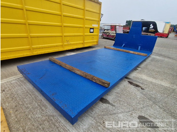 Haakarm container 20' Flat RORO Body: afbeelding 3