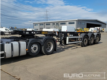 Containertransporter/ Wissellaadbak oplegger