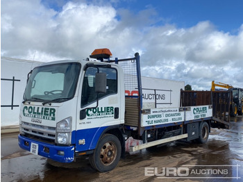 Vrachtwagen met open laadbak ISUZU