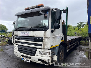 Vrachtwagen met open laadbak DAF CF 75 310