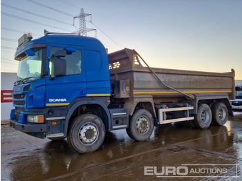 Kipper vrachtwagen SCANIA P 410