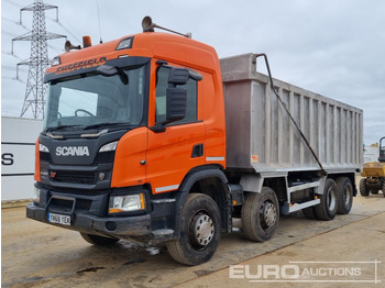 Kipper vrachtwagen SCANIA P 450