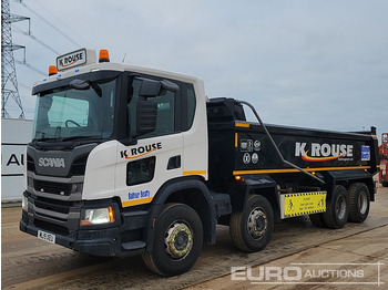 Kipper vrachtwagen SCANIA P 410