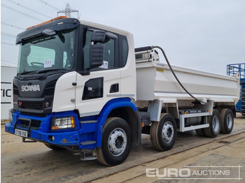 Kipper vrachtwagen SCANIA P 410