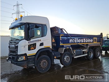 Kipper vrachtwagen SCANIA P 410