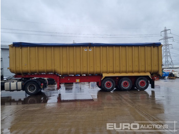 Kipper oplegger Fruehauf Tri Axle Bulk Tipper Trailer, Easy Sheet: afbeelding 2 Kipper oplegger Fruehauf Tri Axle Bulk Tipper Trailer, Easy Sheet: afbeelding 2