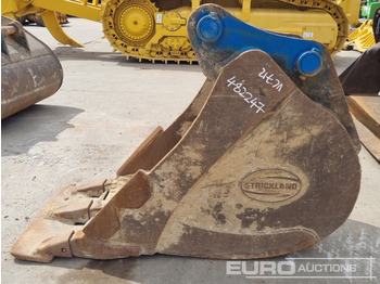 Bak Strickland 24" Digging Bucket 65mm Pin to suit 13 Ton Excavator: afbeelding 2