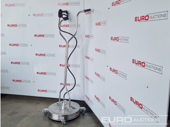 Hogedrukreiniger Unused Boss 20" Stainless Steel Pedestrian Surface Cleaner, 280bar, 3 Nozzle Rotary Arm (Max Temp. 82 Degrees): afbeelding 2