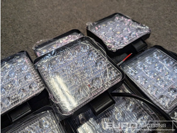 Bouwmaterieel Unused LED Work Lights, 48w, 12V/24V, Adjustable Bracket, IP67 Waterproof, 6000k White (10 of): afbeelding 2