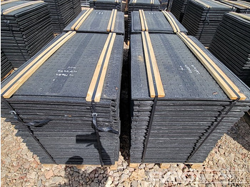 Nieuw Bouwmaterieel Unused Pallet of Rubber Road Plates (4 of) - Connectable: afbeelding 2
