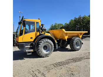 Kiepwagen met knikbesturing