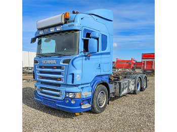 Containertransporter/ Wissellaadbak vrachtwagen SCANIA R 500