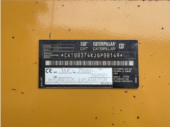Rupsgraafmachine CAT 374-07: afbeelding 5