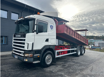 Kipper vrachtwagen SCANIA R144