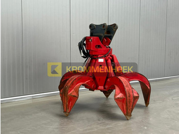 Grijper voor Graafmachine Rozzi RVGR 320-5P 320 Liter Polypgrijper 710 kg: afbeelding 3