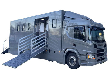 Paardenvrachtwagen SCANIA P 250