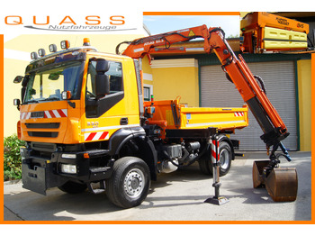 Kipper vrachtwagen IVECO Trakker