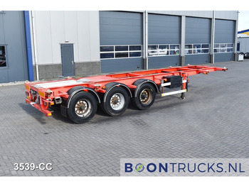 Containertransporter/ Wissellaadbak oplegger BURG