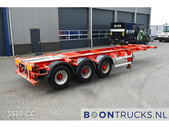 Containertransporter/ Wissellaadbak oplegger BURG