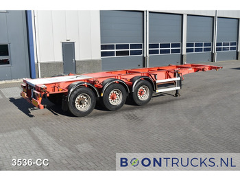 Containertransporter/ Wissellaadbak oplegger BURG