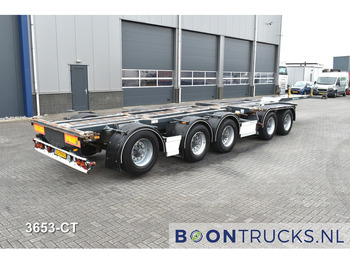 Containertransporter/ Wissellaadbak oplegger D-TEC