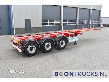 Containertransporter/ Wissellaadbak oplegger D-TEC