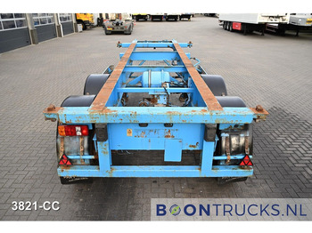 Containertransporter/ Wissellaadbak oplegger KOHLER CS 20/2 CHASSIS | 20ft * STEEL SUSPENSION * BPW / DRUM * 9x AVAILABLE: afbeelding 5 Containertransporter/ Wissellaadbak oplegger KOHLER CS 20/2 CHASSIS | 20ft * STEEL SUSPENSION * BPW / DRUM * 9x AVAILABLE: afbeelding 5
