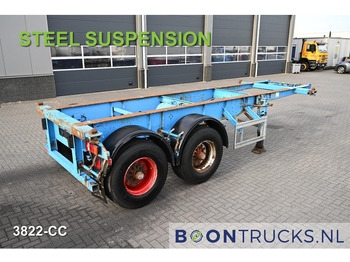 Containertransporter/ Wissellaadbak oplegger