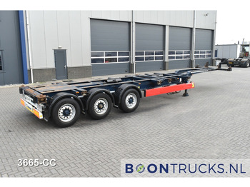 Containertransporter/ Wissellaadbak oplegger KRONE SD