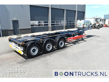 Containertransporter/ Wissellaadbak oplegger KRONE SD