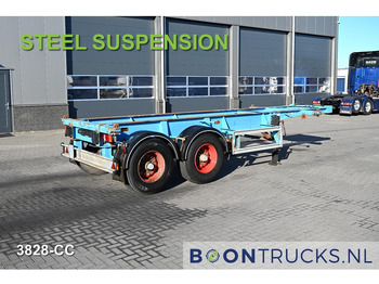 Containertransporter/ Wissellaadbak oplegger