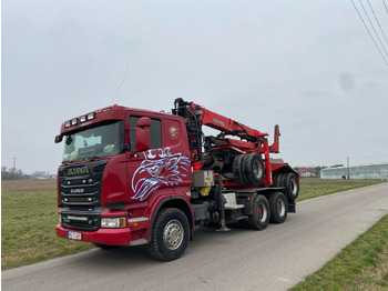 Houttransport SCANIA R 620