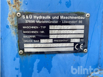 Bosbouwmachine S und Ü SSA 700: afbeelding 5