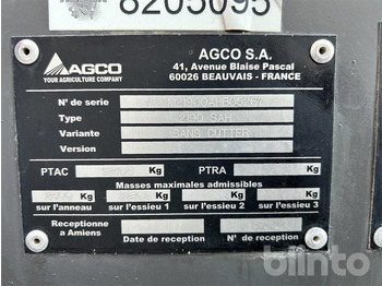 Ronde balenpers Massey Ferguson 2190 (2010): afbeelding 5