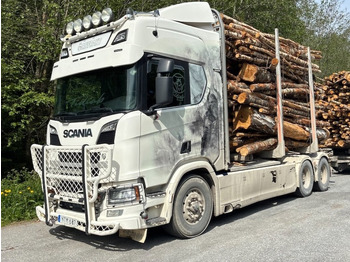 Houttransport SCANIA R 650
