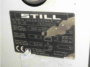 Elektrische heftruck Still RX60-30: afbeelding 5