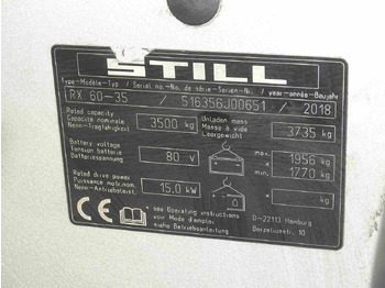 Elektrische heftruck Still RX60-35: afbeelding 5
