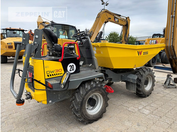Kiepwagen met knikbesturing WACKER