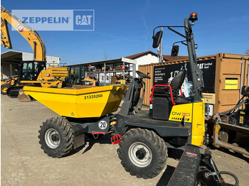 Kiepwagen met knikbesturing WACKER
