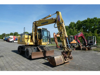 Mobiele graafmachine KOMATSU PW140