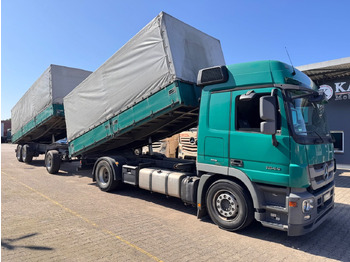 Kipper vrachtwagen MERCEDES-BENZ Actros 1844