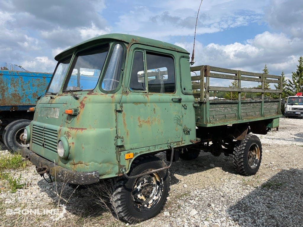1989 Robur LO2002A - Vrachtwagen met open laadbak: afbeelding 1 1989 Robur LO2002A - Vrachtwagen met open laadbak: afbeelding 1