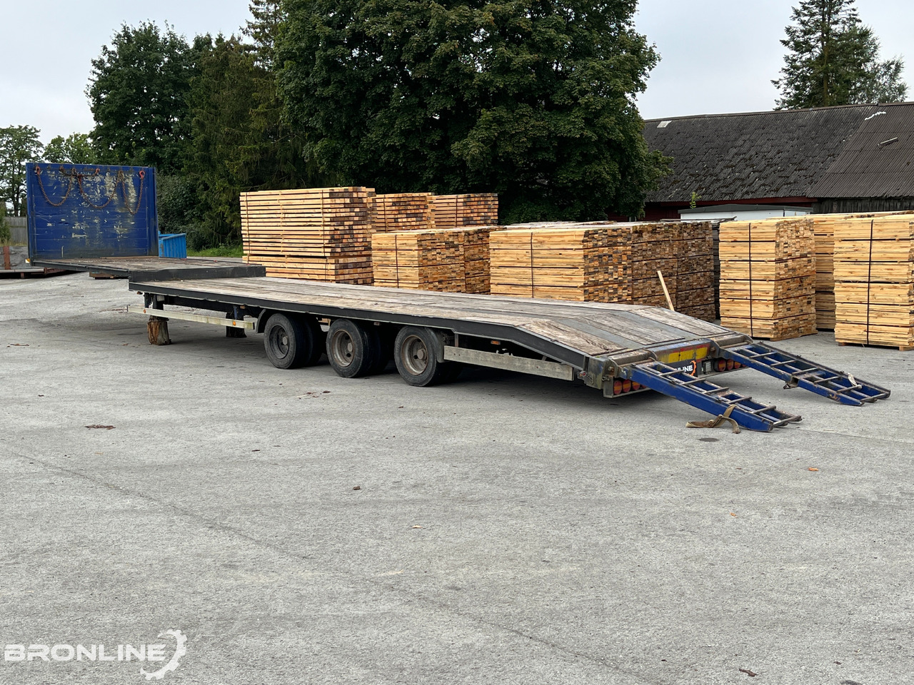 2003 WECON S327 LK20 3-axle trailer - Dieplader oplegger: afbeelding 3 2003 WECON S327 LK20 3-axle trailer - Dieplader oplegger: afbeelding 3