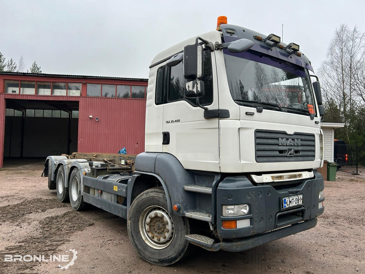 2007 MAN TGA 35.400 8x4/4 Cable lift - Kabelsysteem truck: afbeelding 1 2007 MAN TGA 35.400 8x4/4 Cable lift - Kabelsysteem truck: afbeelding 1