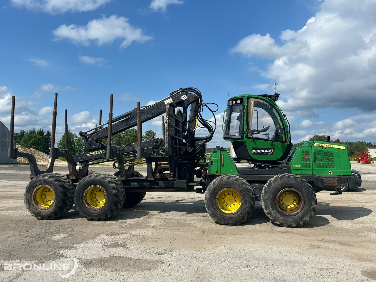 2010 John Deere 1110E Forwarder 8x8 - Forwarder: afbeelding 2 2010 John Deere 1110E Forwarder 8x8 - Forwarder: afbeelding 2