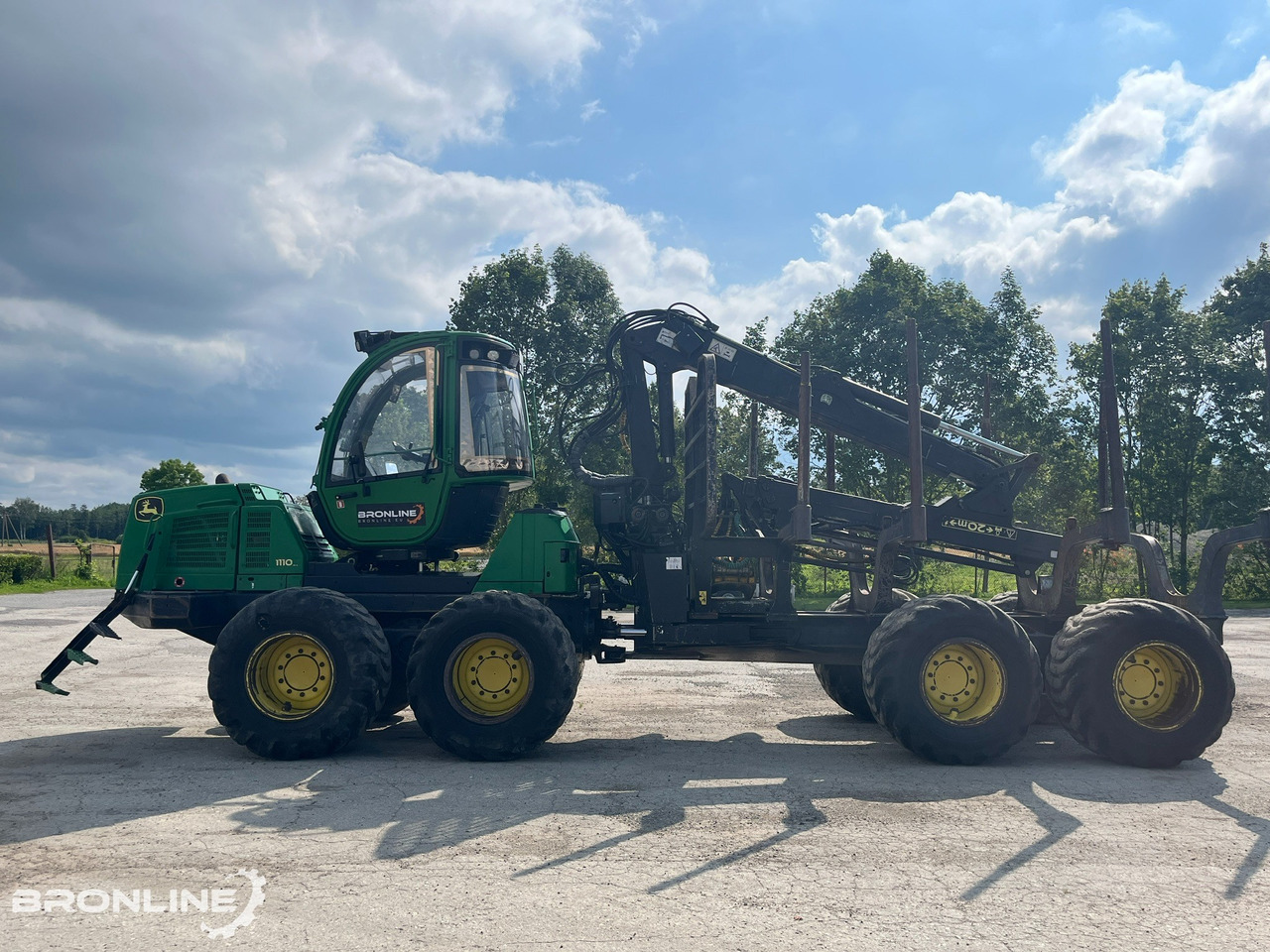 2010 John Deere 1110E Forwarder 8x8 - Forwarder: afbeelding 5 2010 John Deere 1110E Forwarder 8x8 - Forwarder: afbeelding 5
