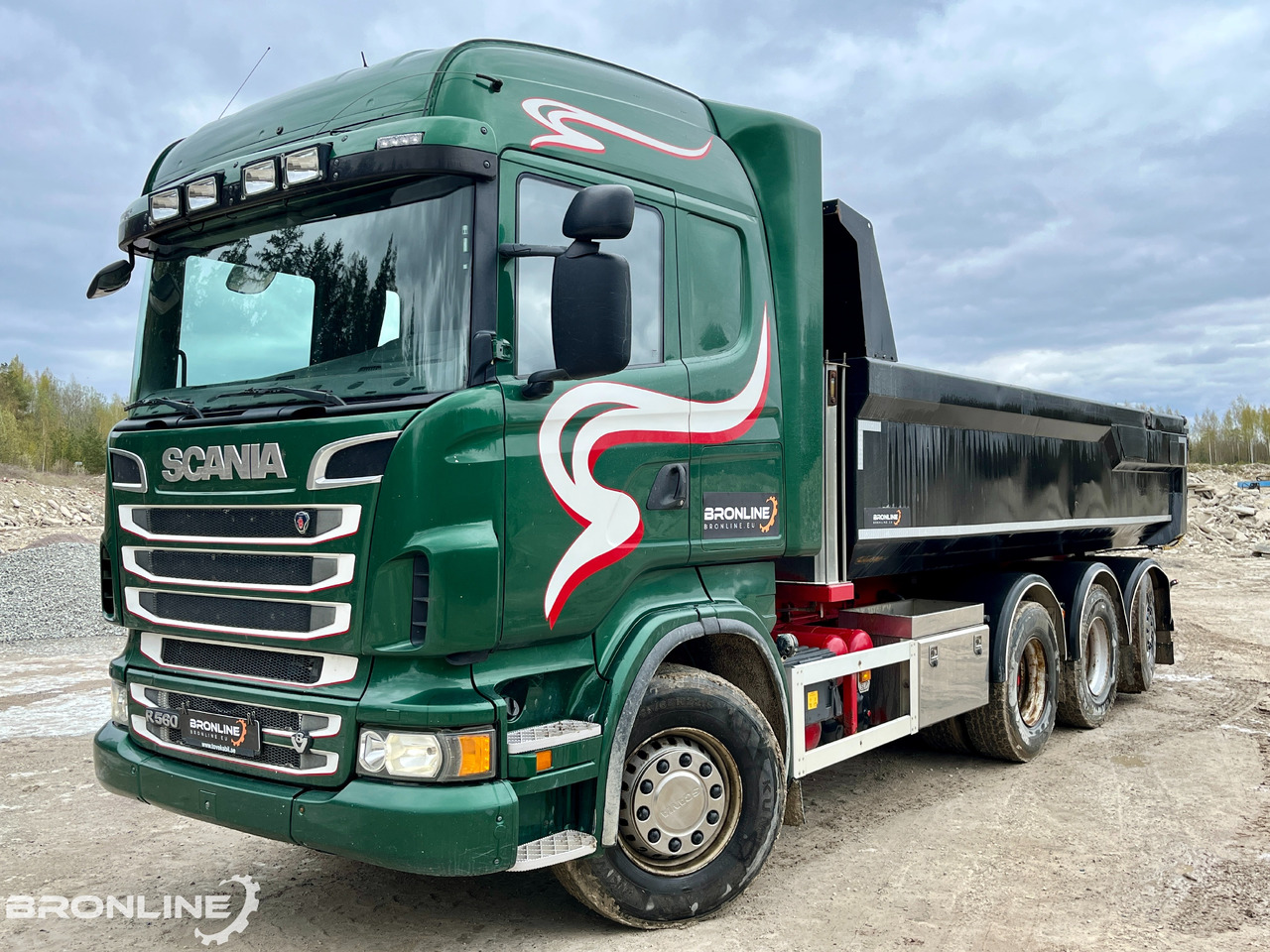 2013 V8 SCANIA R560 8X4 Tipper/Kallur/Retarder - Kipper vrachtwagen: afbeelding 5 2013 V8 SCANIA R560 8X4 Tipper/Kallur/Retarder - Kipper vrachtwagen: afbeelding 5