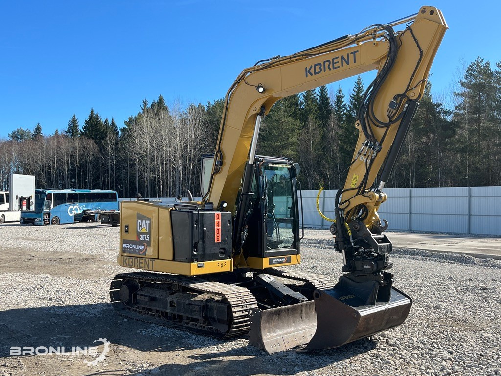 2019 Caterpillar 307.5 ROTOTILT / CENTRAL LUBRICATION / S50 - Rupsgraafmachine: afbeelding 2 2019 Caterpillar 307.5 ROTOTILT / CENTRAL LUBRICATION / S50 - Rupsgraafmachine: afbeelding 2