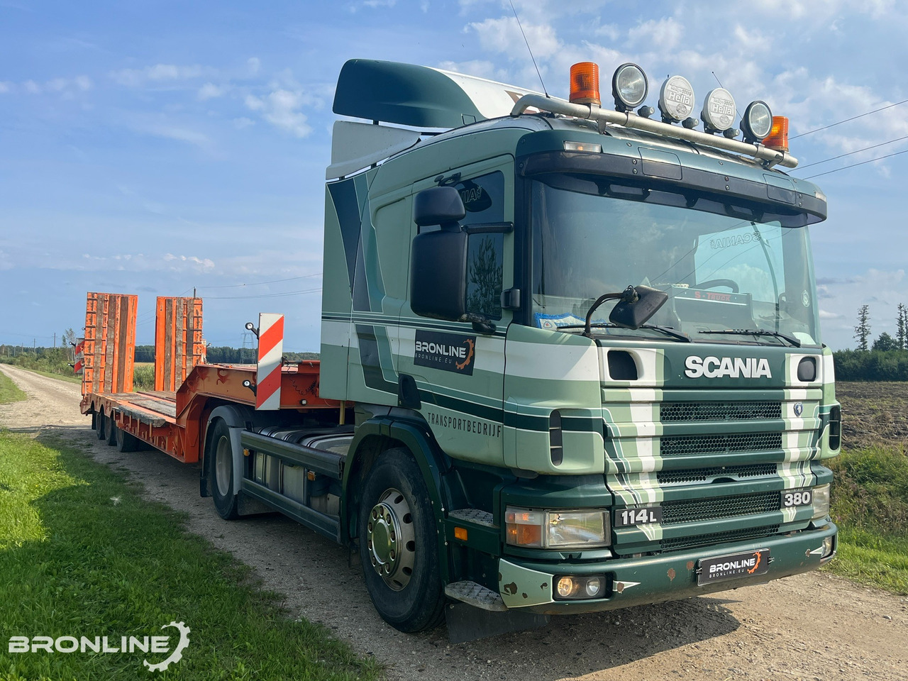 1999 SCANIA P114 + 1998 ANDOVER SFCL 50 - Trekker: afbeelding 1 1999 SCANIA P114 + 1998 ANDOVER SFCL 50 - Trekker: afbeelding 1